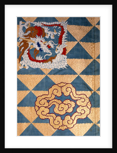 Dragons and Clouds. Japan, 18th century by Unknown