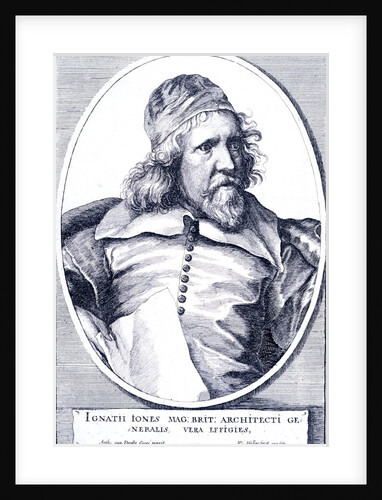 Inigo Jones by Wenceslaus Hollar
