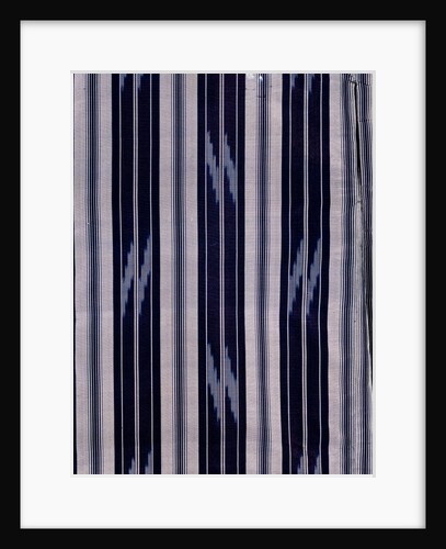 Stripes on kimono. Japan, late 19th century by Unknown