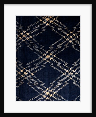 Staggered Diamonds. Japan, early 20th century by Unknown