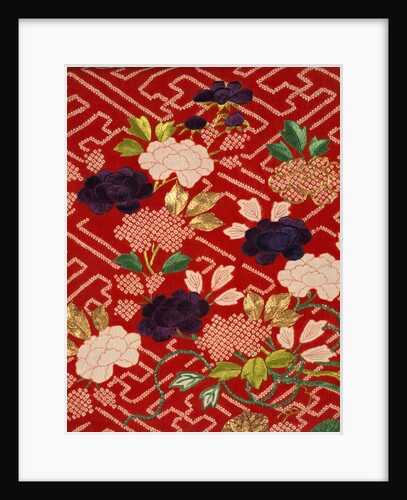 Kimono, detail. Japan, early 19th century by Unknown