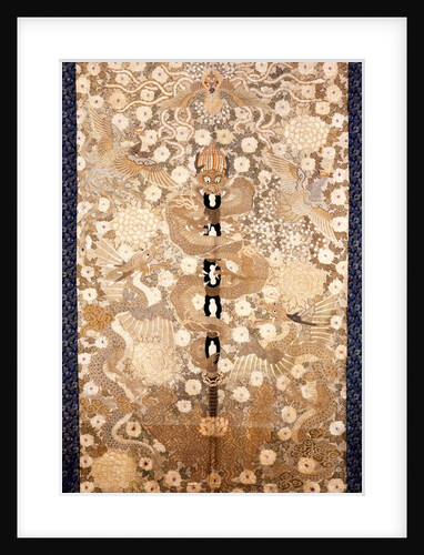Hanging from a Buddhist Temple, detail. Japan, 19th century by Unknown