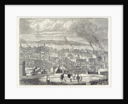 General View of Sheffield from the East by Anonymous