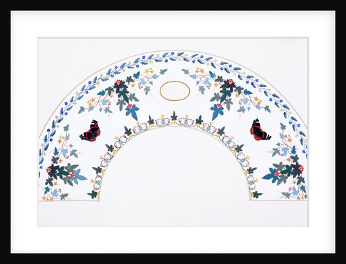 Design for a fan. England, 19th century by Anonymous