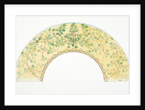 Design for a fan by Miss Anne Grose