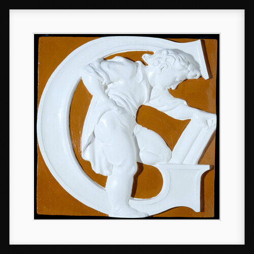 The letter G, replica Alphabet Tiles by Anonymous