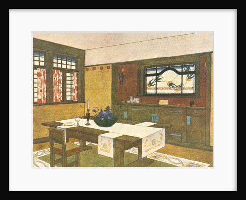 Interior of a Craftsman House by Anonymous