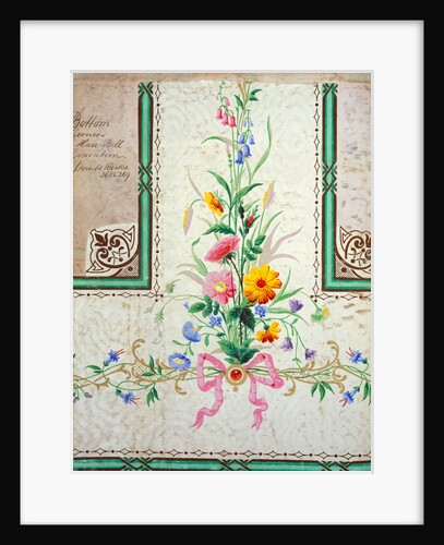 Harebell decoration wallpaper by Anonymous