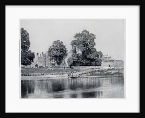 Hampton Court & The Lake by Roger Fenton