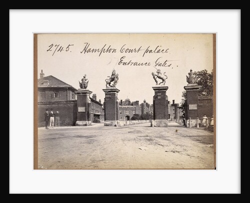 Hampton Court Entrance Gates by Francis Frith & Co.