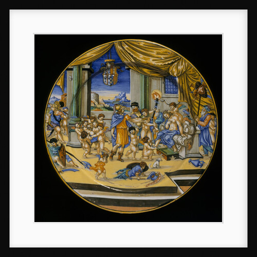 Maiolica dish by Francesco Xanto Avelli