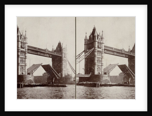 Tower Bridge. London, England, 1920 by Unknown