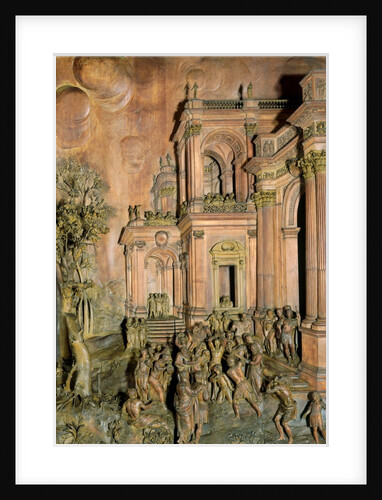 The Stoning of St. Stephen by Grinling Gibbons