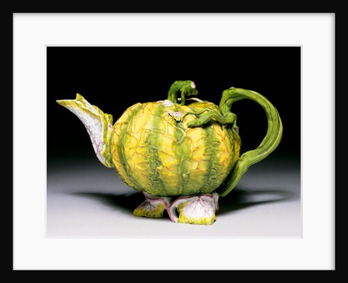 Teapot by Longton Hall Porcelain Factory