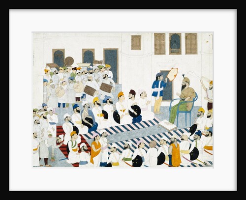 A Sikh ruler in Darbar. Guler, India, late 18th century by Unknown