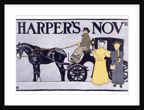 Harper's Magazine for November by Edward Penfield
