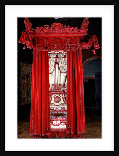 The Melville Bed. Scotland, late 17th century by Daniel Marot