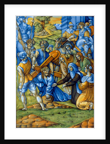 Christ Bearing the Cross by Agostino Veneziano