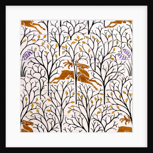 Design for The Deer in the Forest by Charles Francis Annesley Voysey