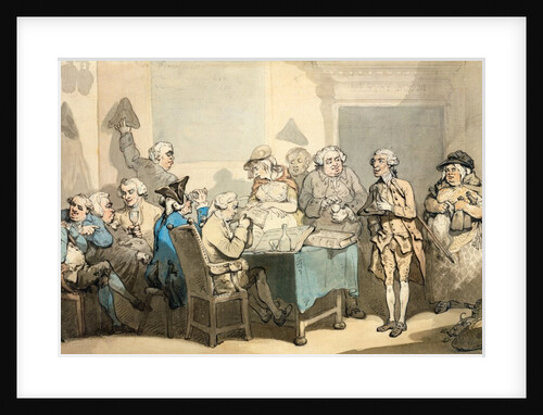 The Parish Vestry by Thomas Rowlandson