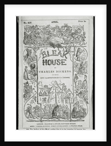 Magazine Cover of Charles Dicken's Bleak House by Anonymous