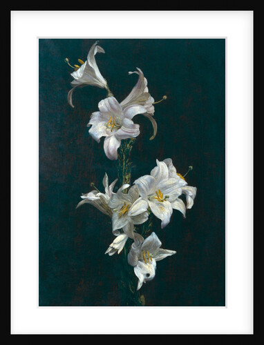 White Lilies by Henri Fatin-Latour