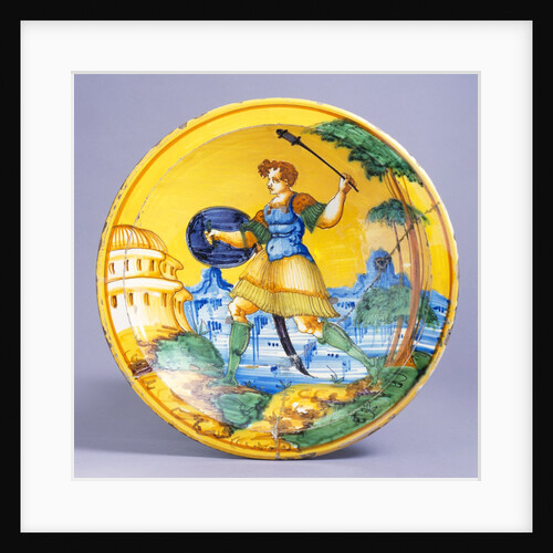 Dish. Montelupo, Italy, late 16th century by Unknown