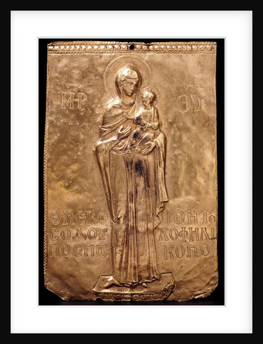 Virgin Hodegetria Plaque. Byzantium, 13th century by Unknown