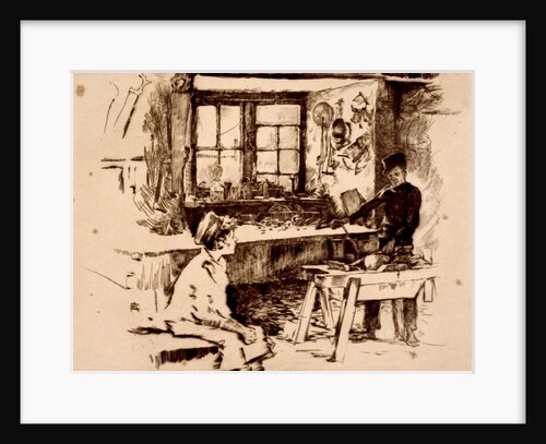 Carpenter's Shop by Elizabeth Adela Forbes