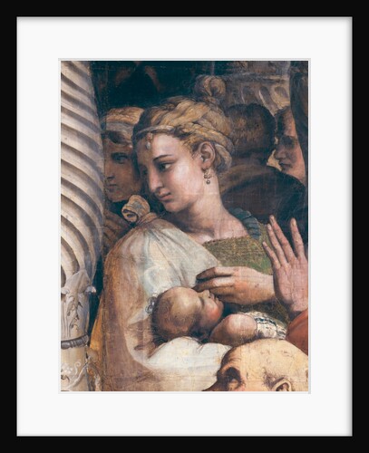 The Healing of the Lame Man, detail by Raphael