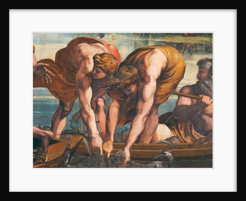The Miraculous Draught of Fishes, detail by Raphael