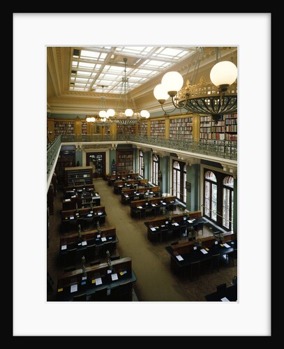 The National Art Library at the V&A Museum. Colour photography. London, England, 1995 by Anonymous