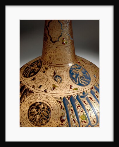 Glass Bottle. Egypt, early 14th century by Unknown