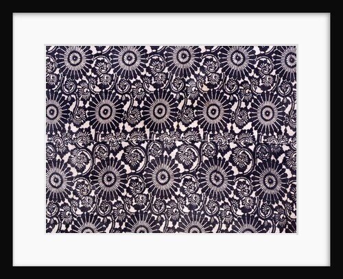 Stencil cloth by Unknown