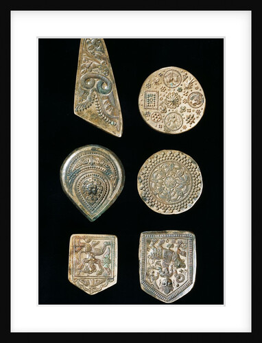 Six jewellery moulds. India, 20th century by Unknown