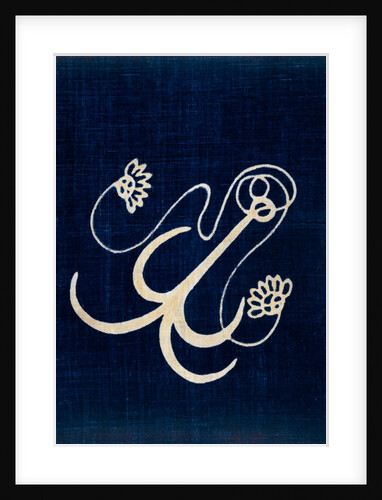 Design on a cotton scroll. Japan, 19th century by Unknown