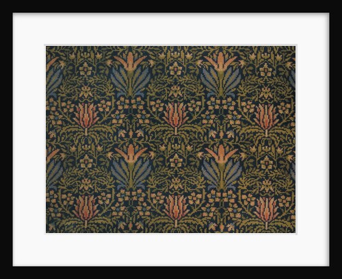Tulip and Lily Wilton carpet by William Morris