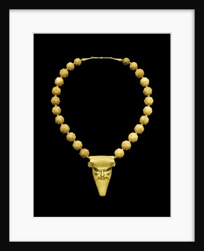 Necklace with the mask of Achelous by Carlo Giuliano