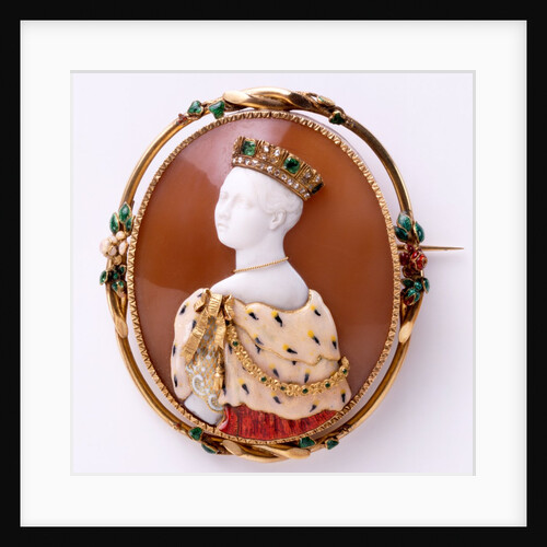 Brooch of Queen Victoria by Paul Lebas