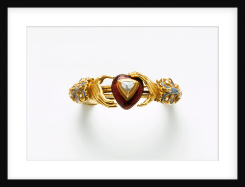 Marriage gimmel ring by Unknown