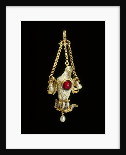 Pendant in the form of a pelican by Unknown