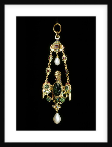Pendant in the form of a dragon by Unknown