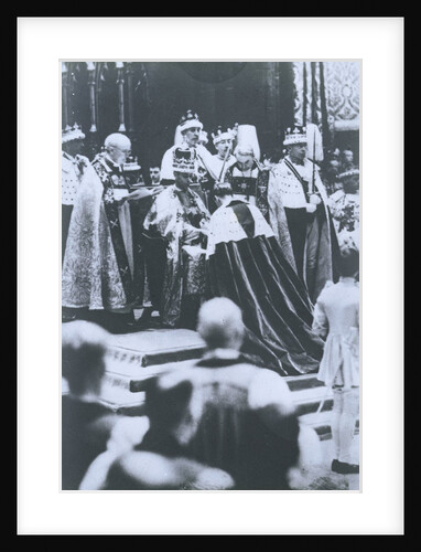 Coronation of King George VI by Unknown