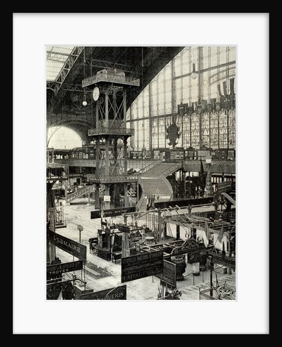 The Gallery of Machinery at the Figaro Exposition by Anonymous
