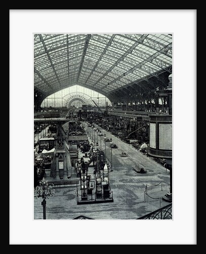 The Gallery of Machinery at the Figaro Exposition by Anonymous