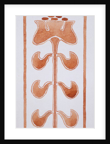 Detail from Designs for Furniture, Interior Decoration and Architecture by Waller & Sons