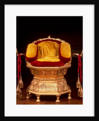 Maharaja Ranjit Singh's throne by Anonymous