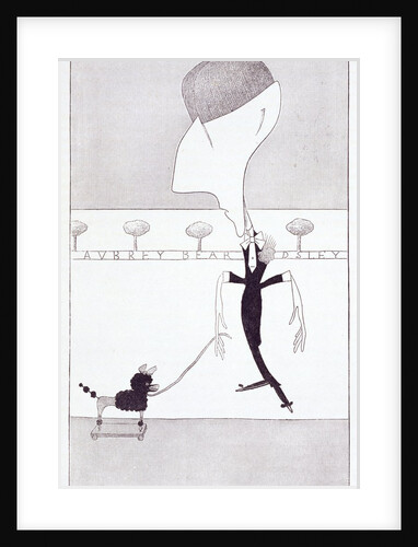 Caricature of Aubrey Beardsley by Max Beerbohm