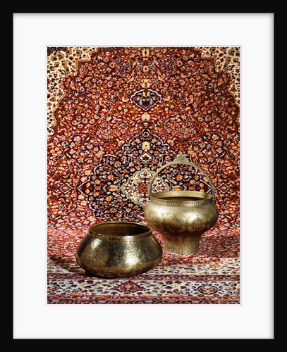 Bowl and bath pail. Western Iran, late 16th century by Unknown