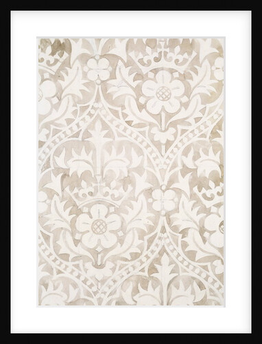 Design pattern for a blind by Augustus Welby Northmore Pugin